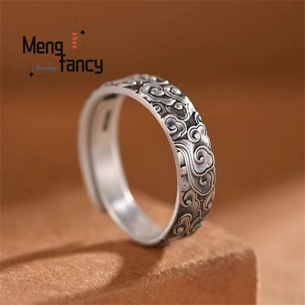 

Xiangyun Ring, Adjustable Opening For Men And Women, Chinese - Style Craftsmanship Index Finger Ring Fashion Jewelry Exquisite