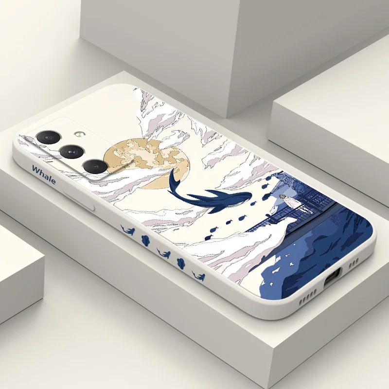 

Night Sky Whale Phone Case For Samsung Galaxy A17 A07 A56 A36 A26 A16 A06 A55 A35 A25 A15 A05 A54 A34 A24 A14 A04 4G 5G Cover