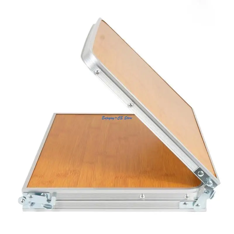 Y51d Plagnics Plagnics Desk Bamboos Table Camping Table Table Outdoor Forderial Table للسفر ، الشواء ، دائمة الشاطئ #3