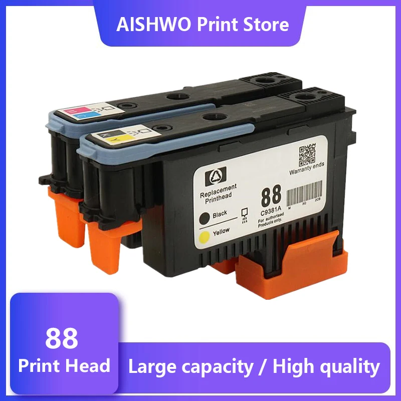 ASW For Hp88 print head HP 88 printhead C9381A C9382A for HP PRO K550 K8600 K8500 K5300 K5400 L7380 L7580 L7590 printer