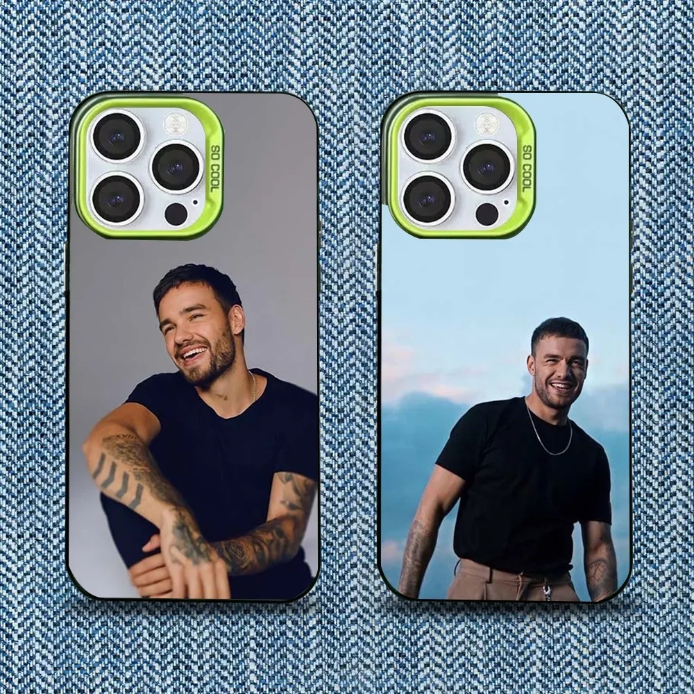 

Singer L-Liam P-Payne Phone Case For iPhone 16,15,14,13,12,11,Pro,Max,Plus,Mini,XS,SE Anti Fall Green Matte Hard Bumper