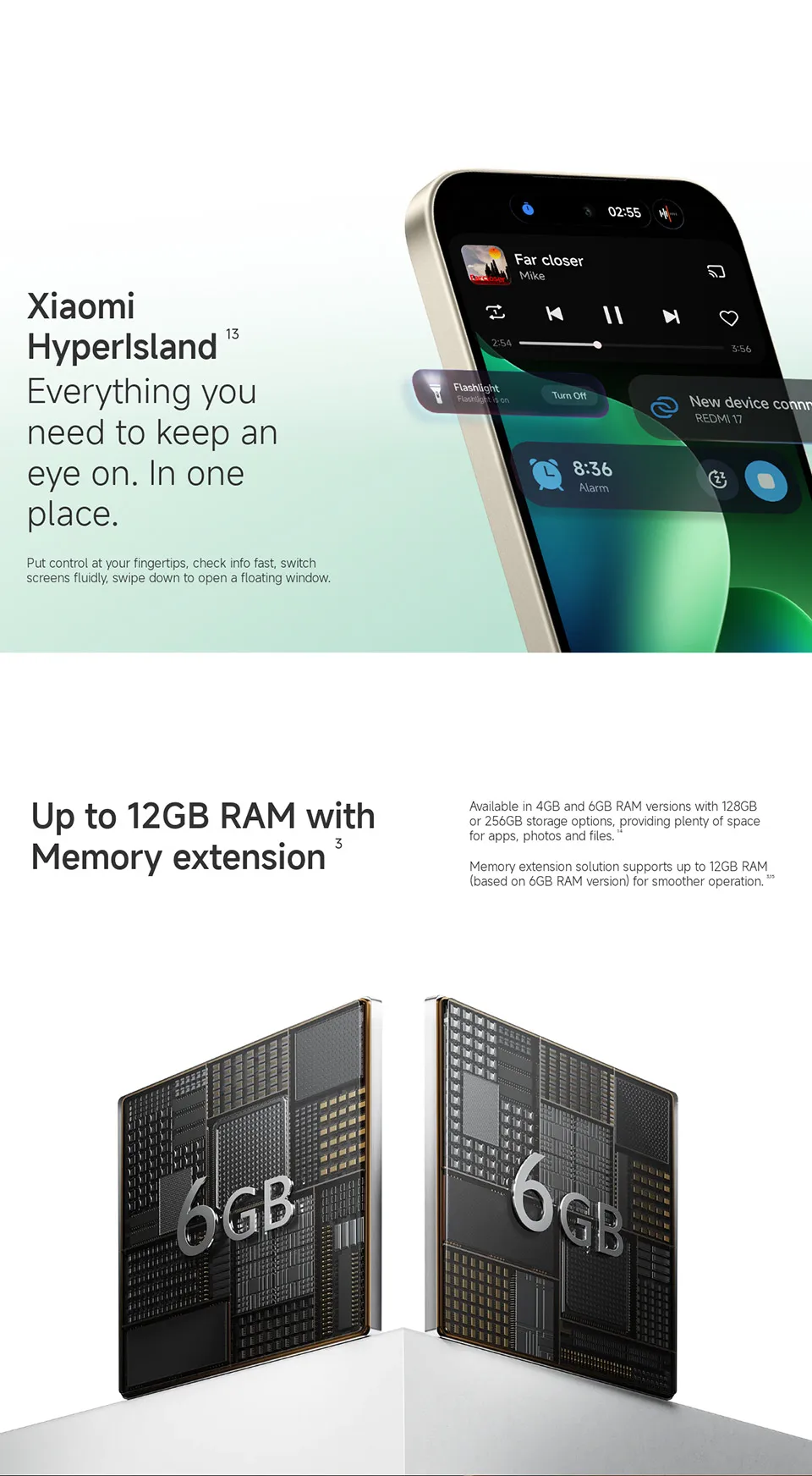 Global Version Xiaomi Redmi 17 Smartphone 45W Turbo Charging 7500mAh 120Hz 6.9" Display 50MP Camera MTK Helio G91-Ultra CPU