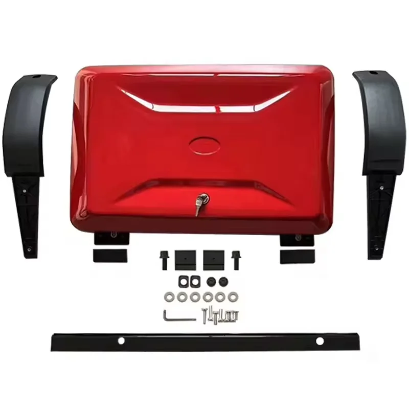 

For Land Rover Defender 2020+ 90 110 130 Exterior Accessories Red Side Tool Box Storage Box