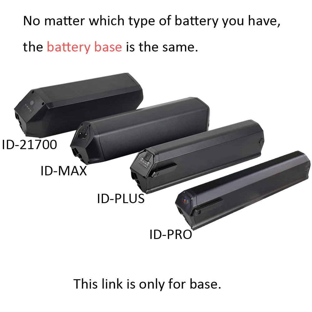 Reention Dorado Battery Mounting Plate Plus Pro Max 21700 Ebike Battery Base Holder 2Pins Connector