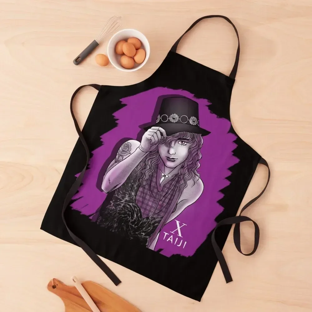 

X-JAPAN TAIJI(JOJO style) Apron chefs Kitchen Chef Kitchen Tools home women Apron