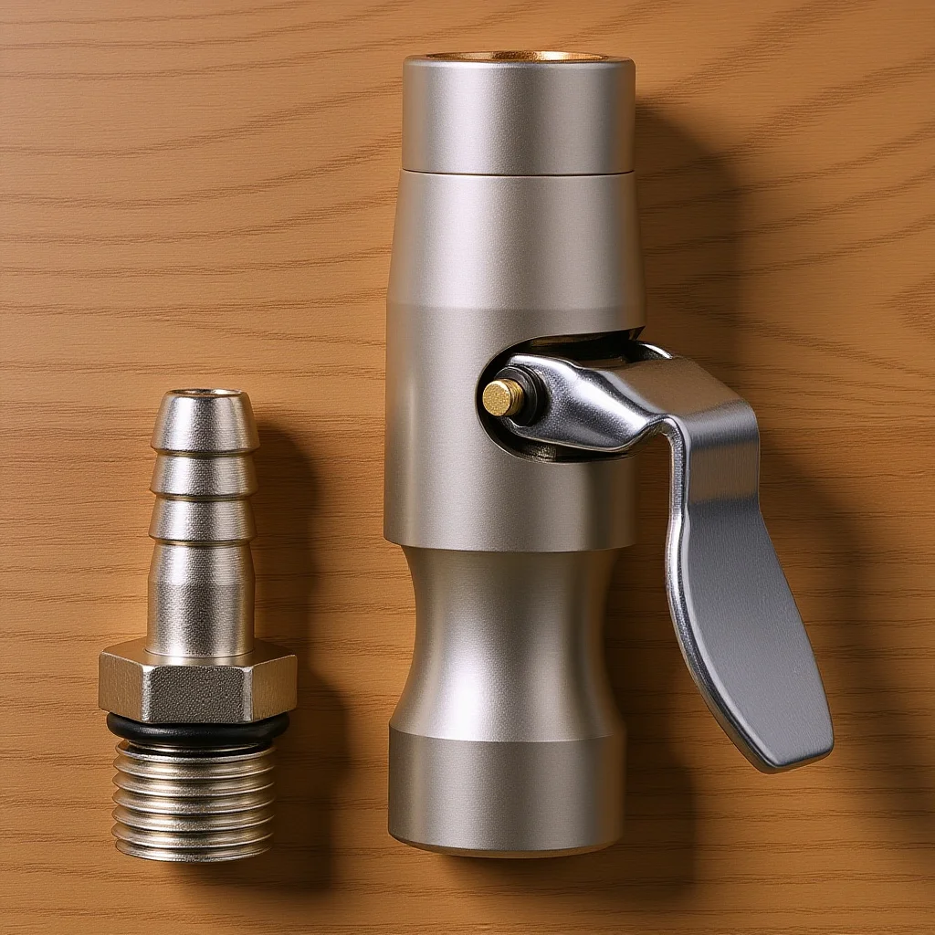 

Self-Locking Air Duty Tire Inflator Nozzle For Car Bike Motorcycle Valve Adapter Pump Accessory Tool