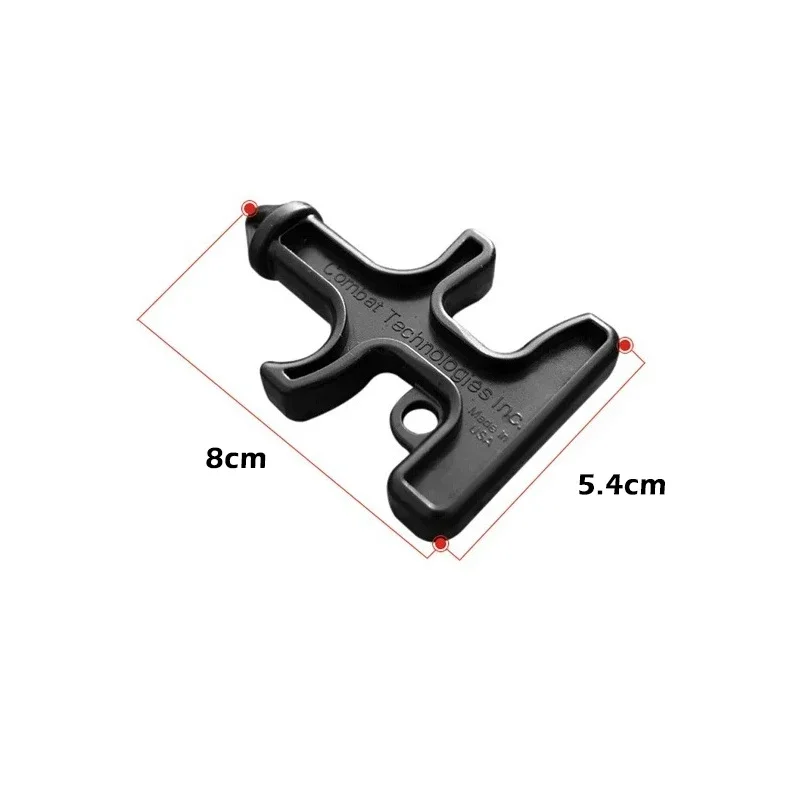 1pc Outdoors Self-defense Nylon Plastic Steel Defense Duron Drill Stinger Ring Equipment Self Defense Sting Ring Tool