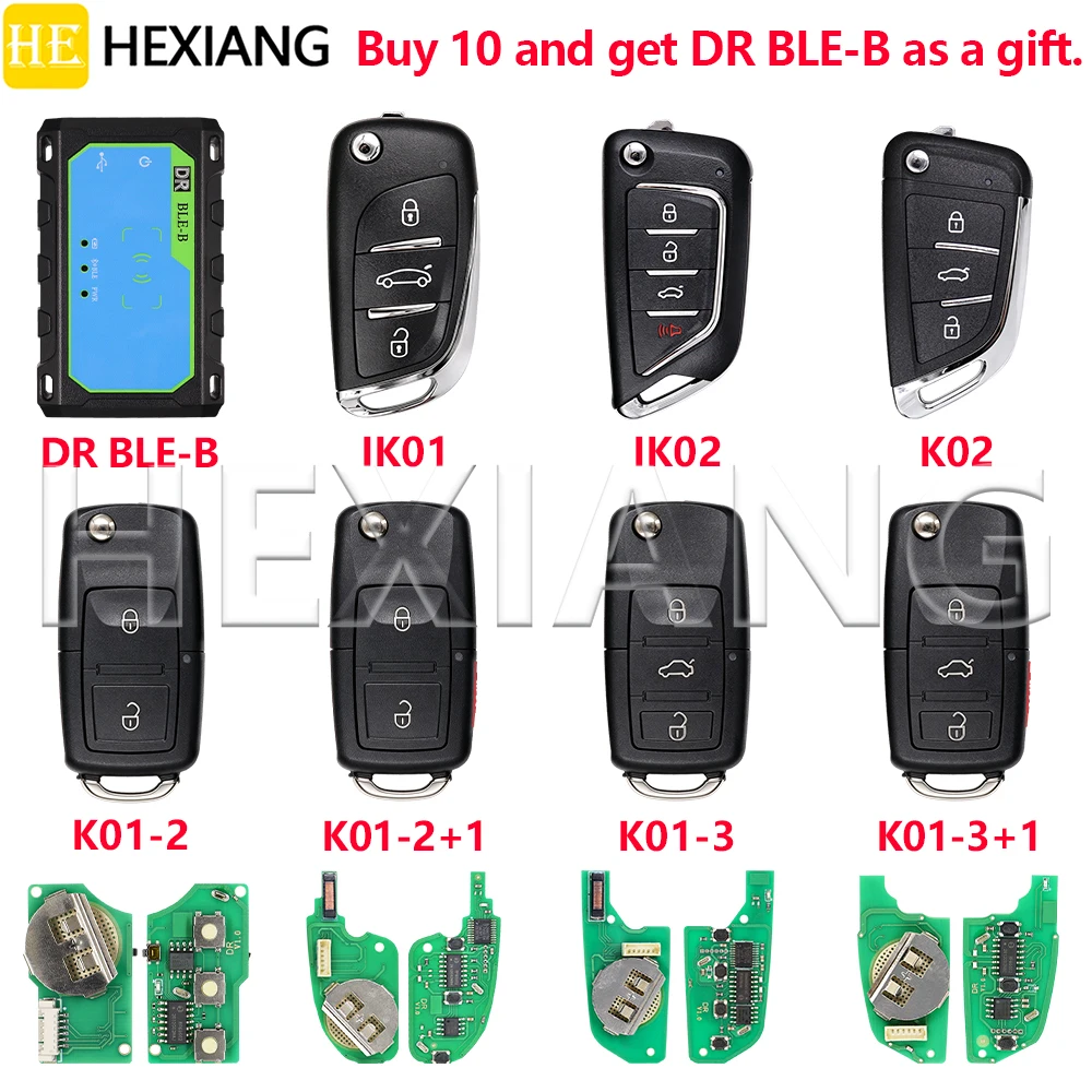HE Global Version Universal Blank Car Key For VW Audi BMW Chevrolet Citroen Ford Jeep Hyundai Kia Opel Toyota Lexus Peugeot