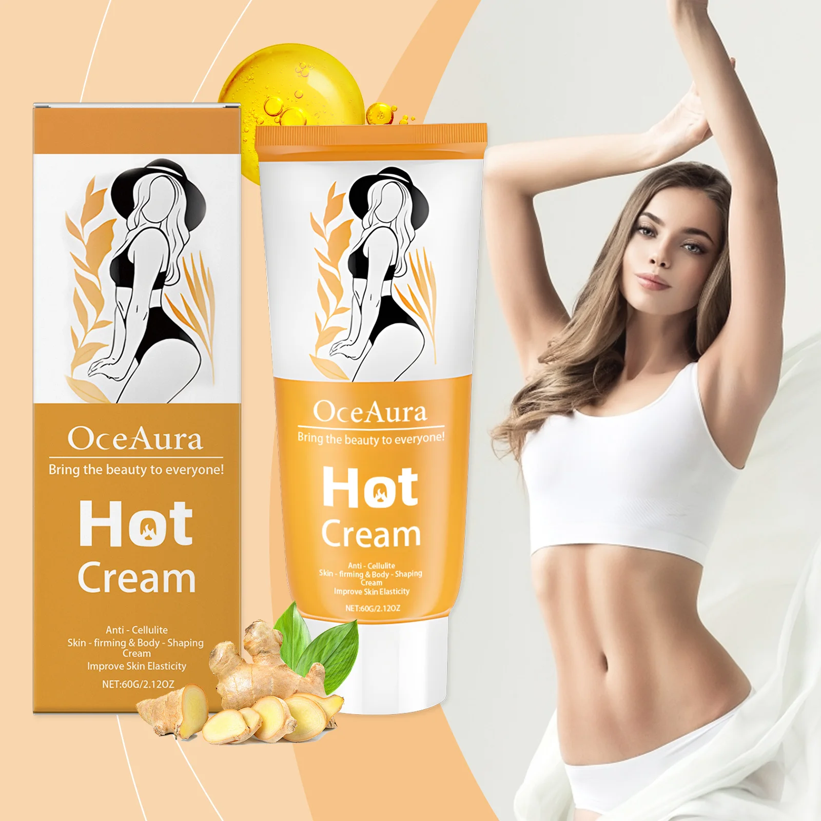 

Tightening and Body Shaping Cream,anti-aging,anti Fat Mass,firming,changing Relaxation,moisturizing,improving Symmetrical Curves