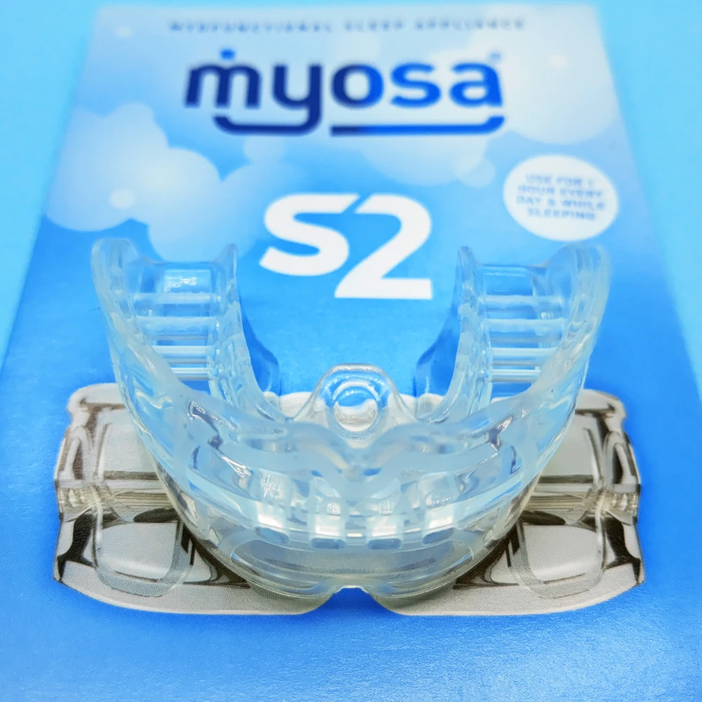 Myofunctional sleep brace S2/MRC dental teeth trainer S2 for Snorers/S2 Silicone intra-oral trainer for SDB