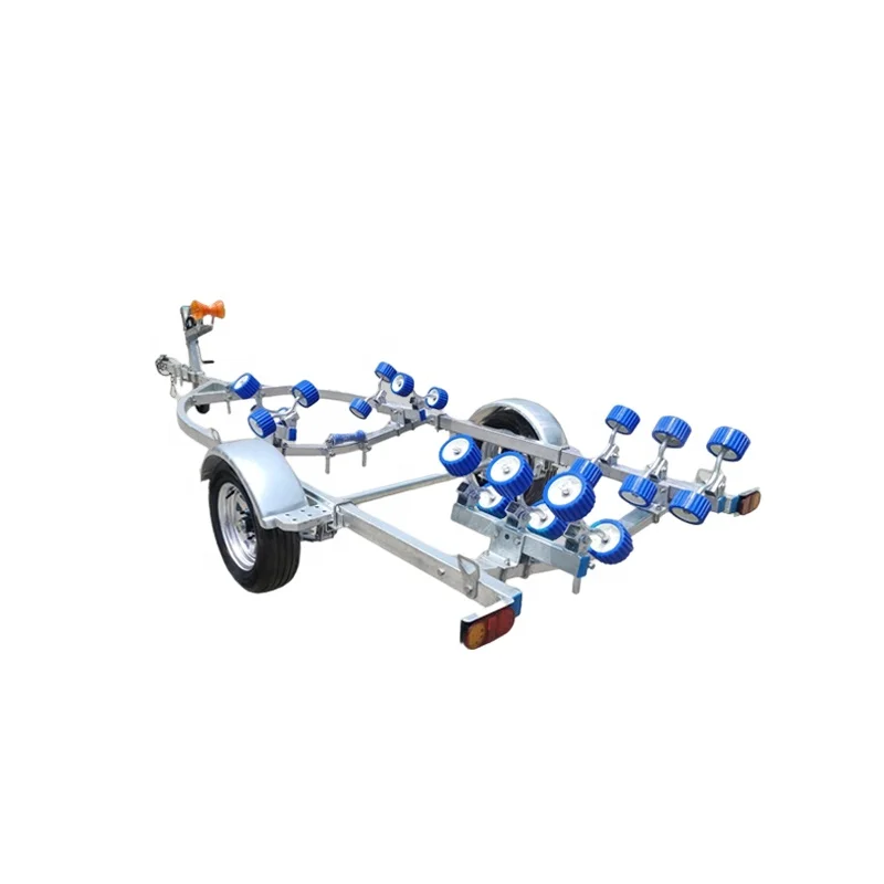 

2024 OMAI New Wholesale Boat Trailer Galvanized Aluminum Inflatable Watercraft Boat Trailer Kit