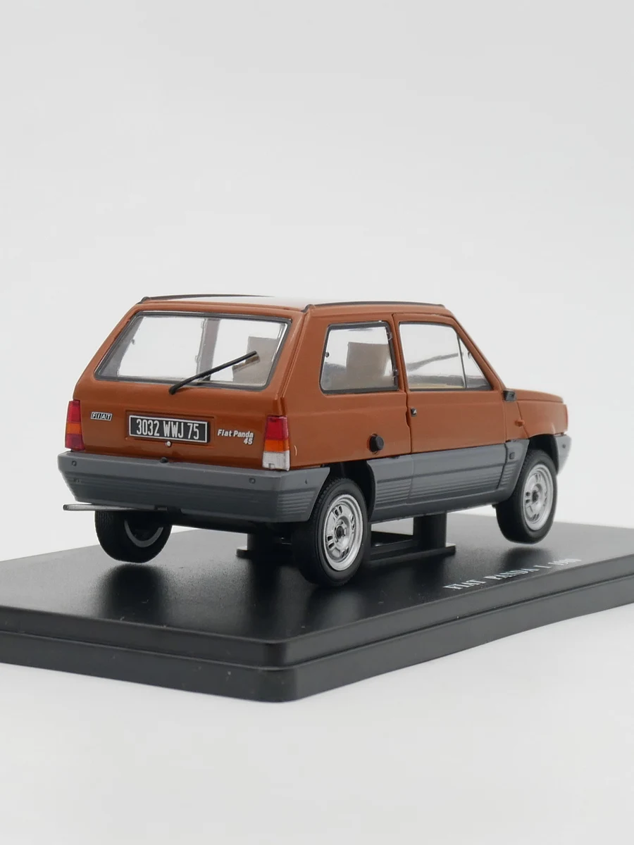 IXO 1:24 Hachette Fiat Panda 45 1980 Diecast Car Model Collect Metal Toy Vehicle