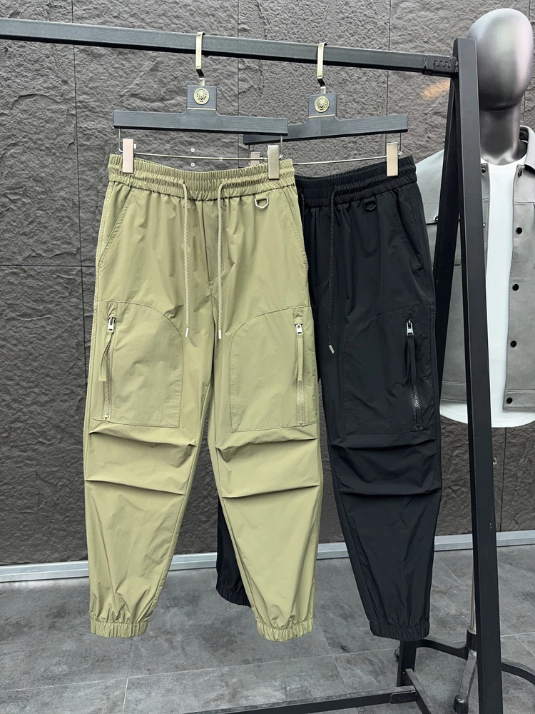 

Облегающие брюки-карго, мужские весенне-летние легкие дышащие брюки с эластичной резинкой на талии, повседневные брюки Faion Urban Sle