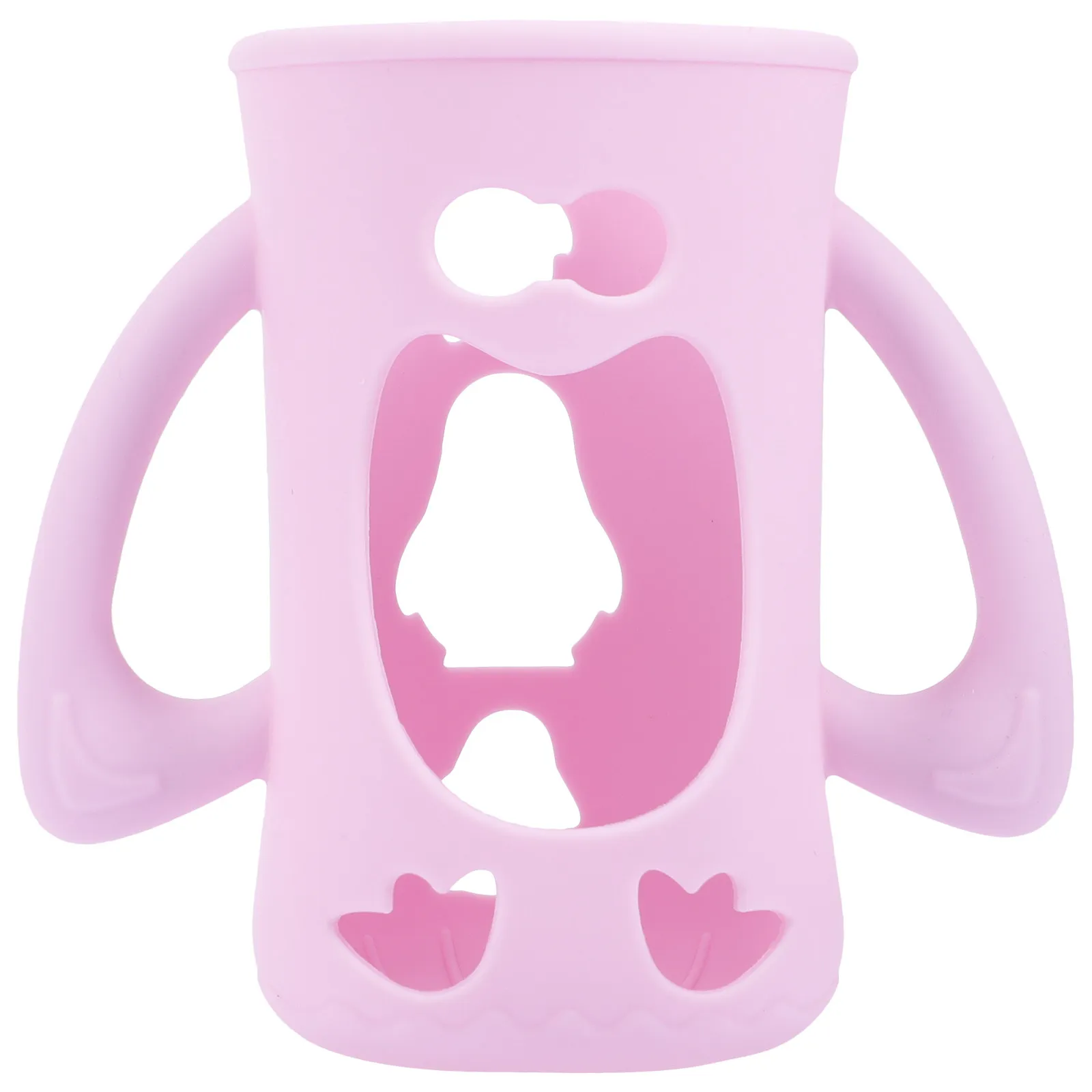 

Silicone Baby Feeding Bottle Sleeve for Infant Glass Bottles Secure Comfortable Hold Non Slip Wear Resistant Stylish Minimal