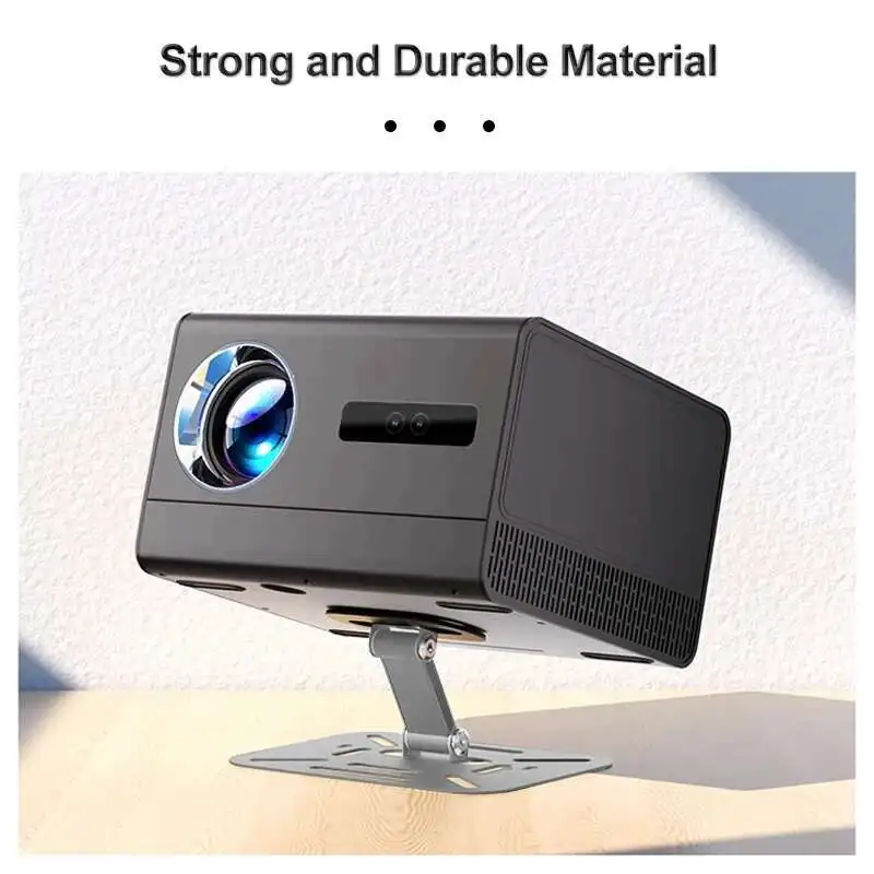 VOXFLIX Tripod Accessories Folding Portable Desktop Metal Multi-Angle Adjustable Stand For HY300 Mini Projector