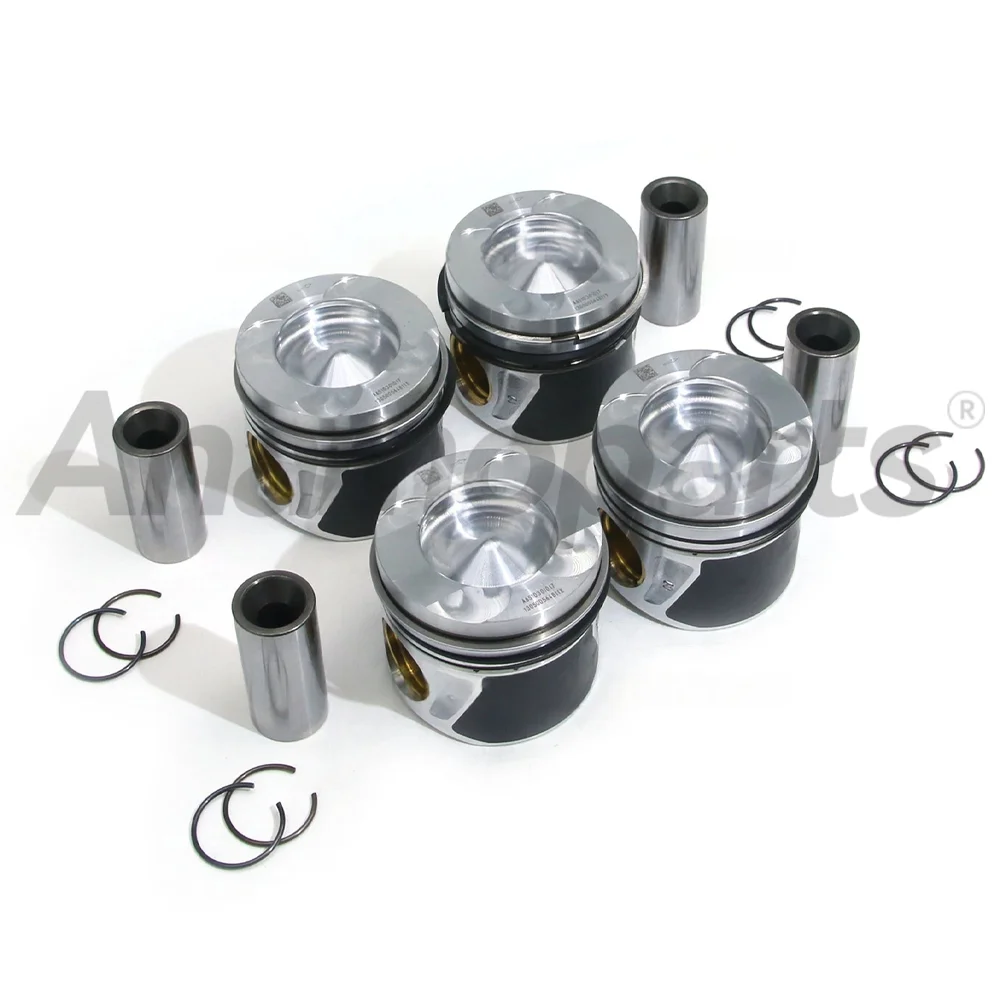 4pcs Piston & Ring Kit for Mercedes-Benz OM651 2.1L 2.2L L4 Diesel Engine Parts Compatible with A-Class B-Class C-Class CLA CLS - view 5