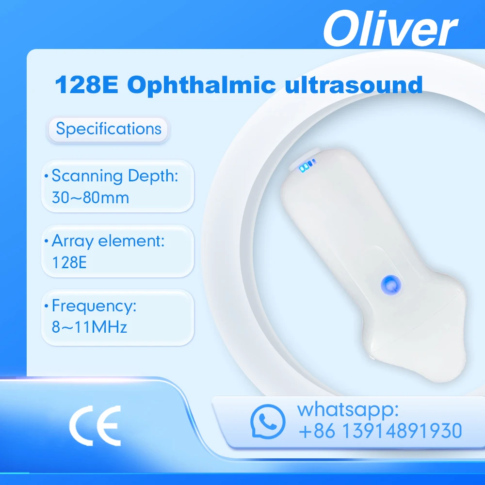 Wifi Wireless Color Ophthalmic ultrasound micro convex Color Doppler Probe Probe support iOS Android Windows for eye - Image 6
