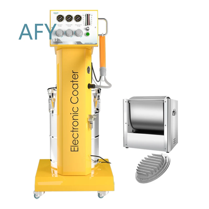 Mini Powder Coating Machine for Small Parts and Equipment with Core PLC Components and Motor for Industrial Automation Tools