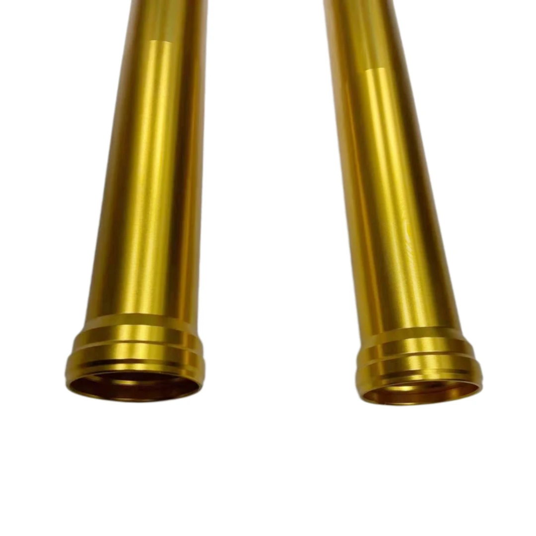 Gold/Black Front Fork Leg Tubes For KAWASAKI ZR800 Z800 2013-2016 ZR900 Z900 /ABS 2017-2019 ZR900 Z900 /ABS 2020-2023 473mm view 4