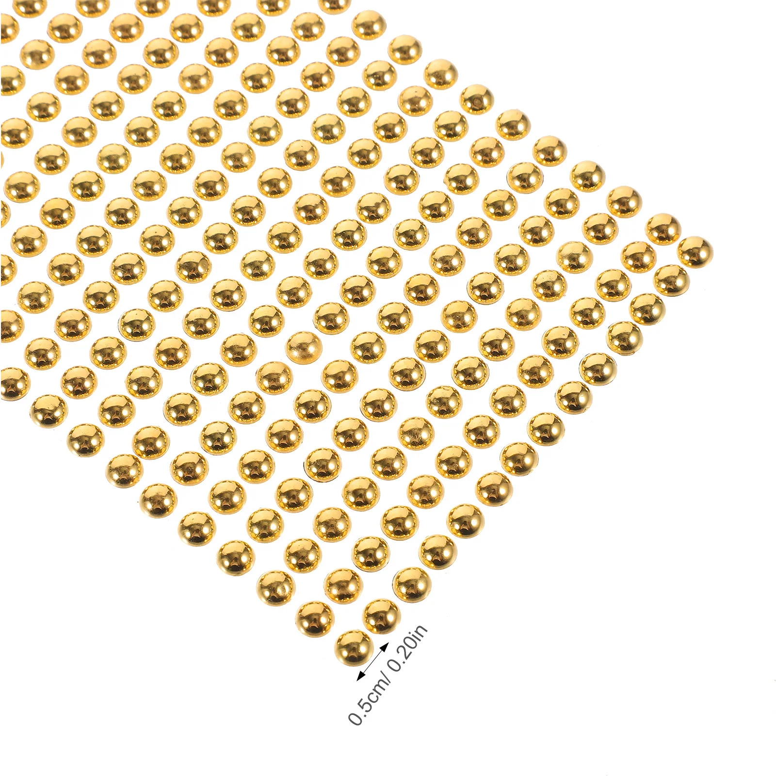 

4 Sheets Face Pearl Stickers Adhesive Rhinestones for Facial Embellishment Eye Makeup Nail Design Masquerade Festival