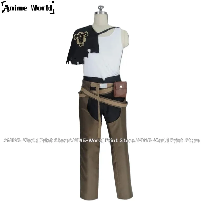 

《Custom Size》Unisex Anime Clover Yami Sukehiro Cosplay Costume Any Size Clothes Suit Halloween Custom Made