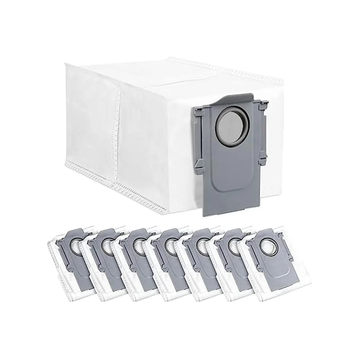 

A13G-8 упаковок мешков для пыли, совместимых с роботом-пылесосом Q, вместительные одноразовые сменные мешки