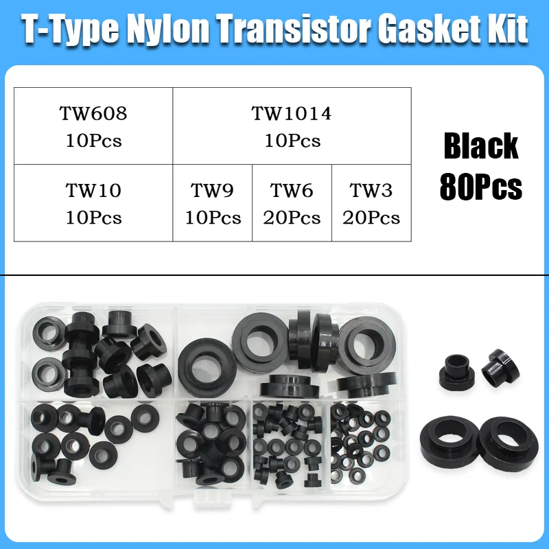 Nylon-Transistor dichtung die Stufen-T-Typ-Kunststoff-Stufen scheibe M3-M12 Isolation abstands halter konkav-konvexe Gewindes chutz schraube – Detail 12
