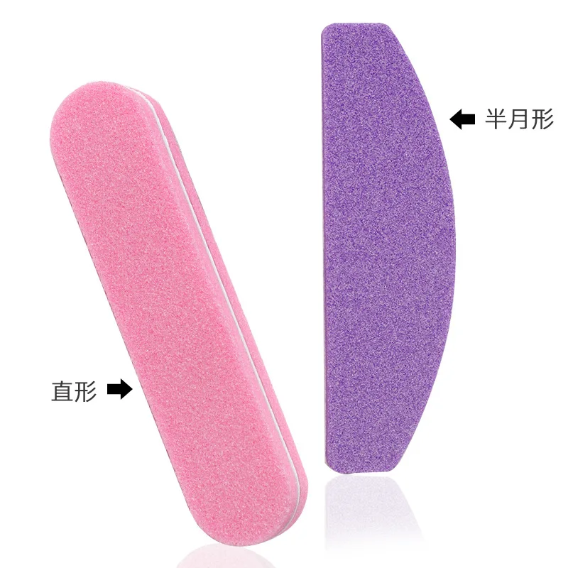 5PCS Multicolor Sponge Nail Files Buffer Sanding Block Nail Buffer Grinding Polisher Salon Nail Art Tools Manicure Accessories