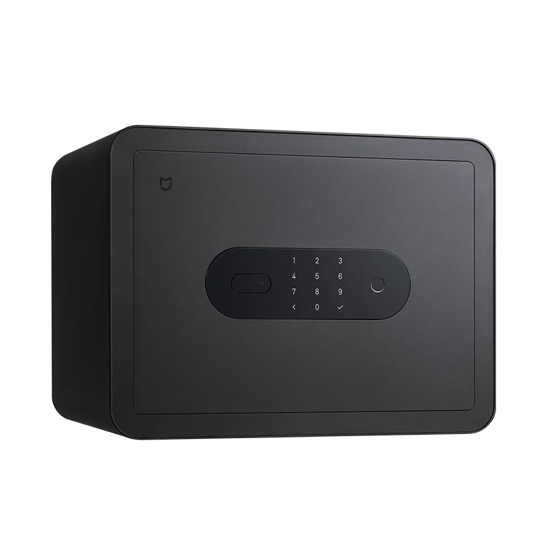 

New For Smart Safe Deposit Box 65Mn Anti-Drilling Steel Plate Semiconductor Fingerprint Recognition Safes