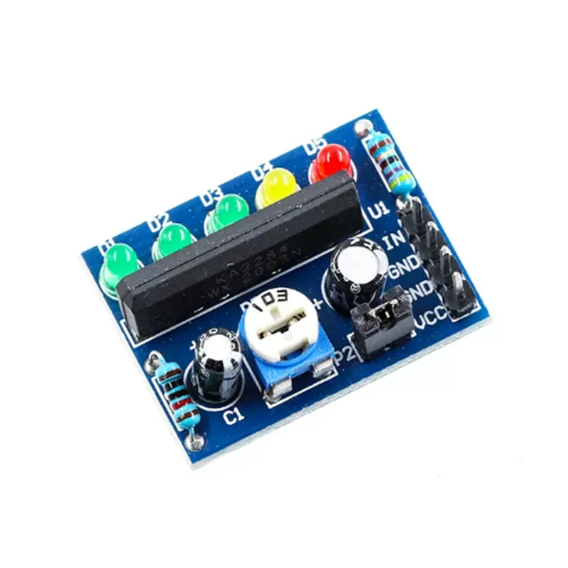 1PCS KA2284 level indicator module, power indicator, five-point LED kit, audio level indicator