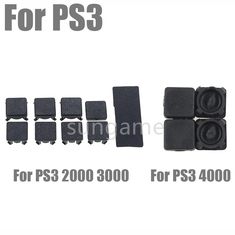 30 комплектов для Playstation 3 PS3 Slim 2000 3000 4000 резиновые накладки на ботинки пластиковые винтовые крышки комплект HDD Поворотная дверь