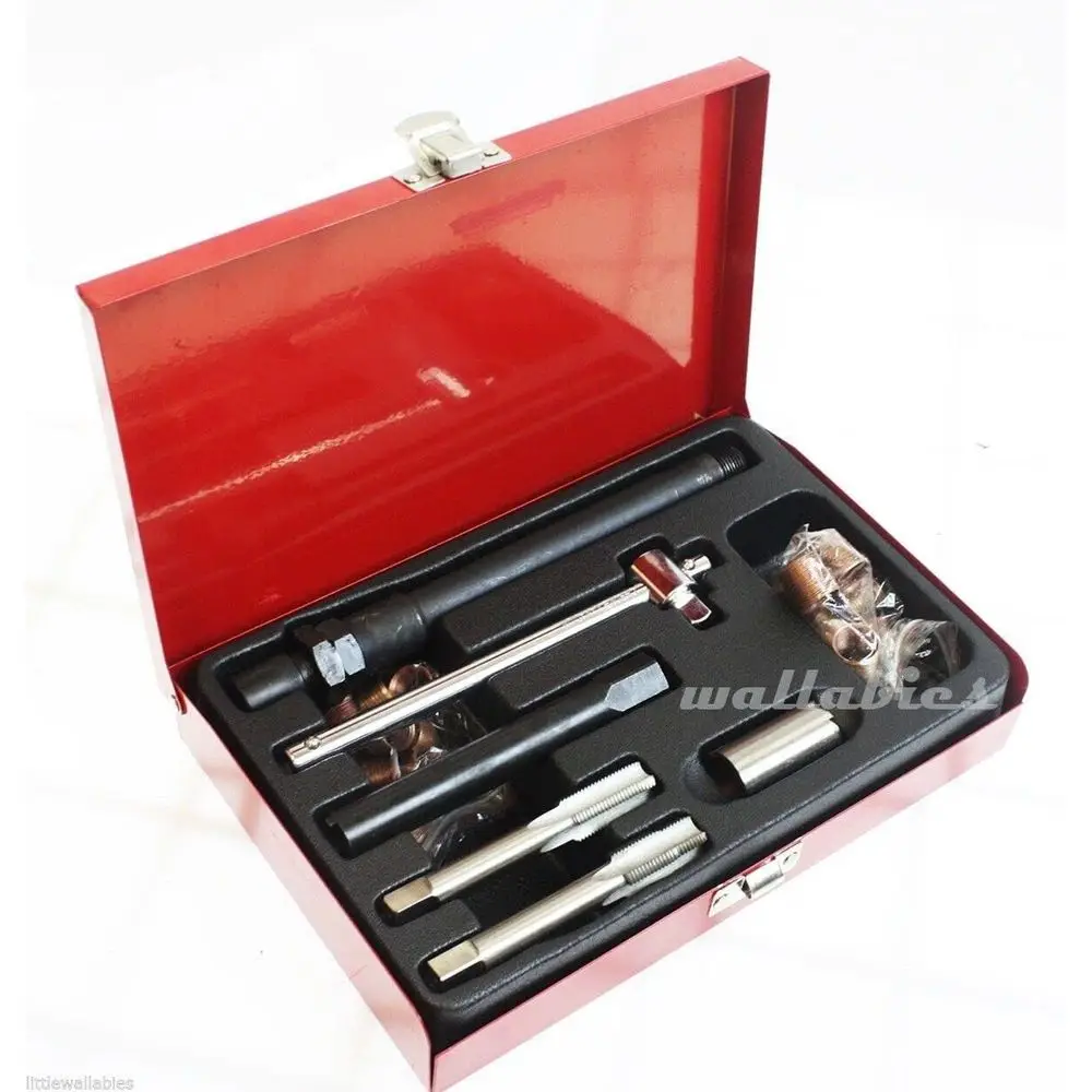 

Комплект для ремонта резьбы свечей зажигания