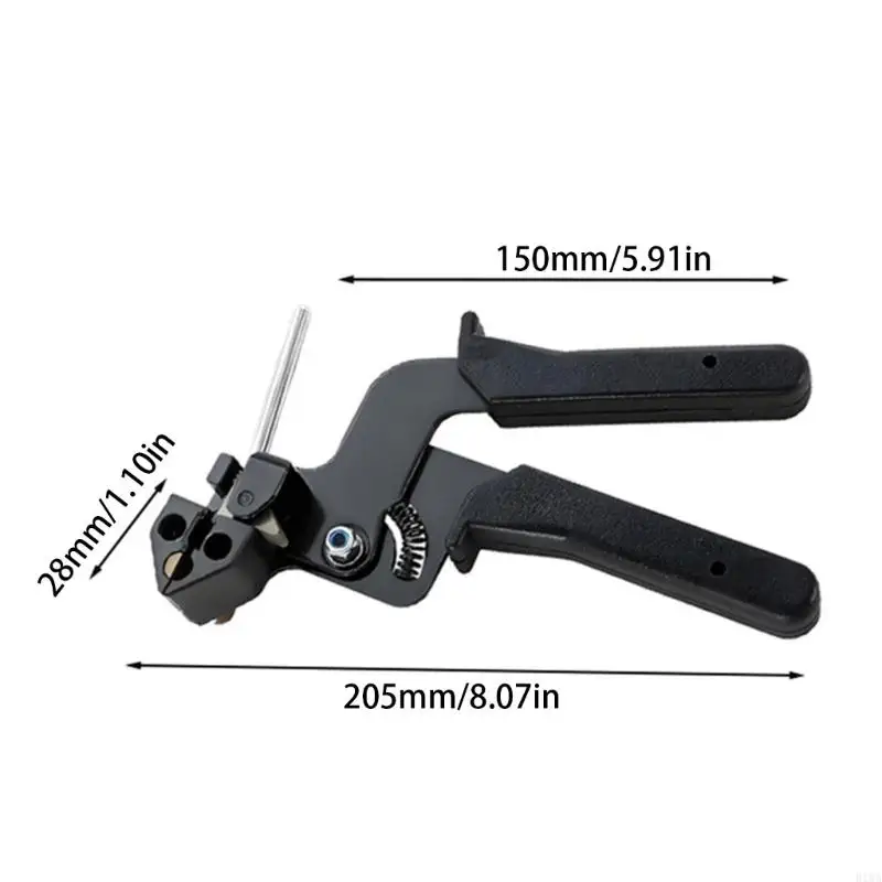 Pistole per cavo inossidabile R1WA pistole automatiche per taglio del taglio utensili per fissaggio sicuro