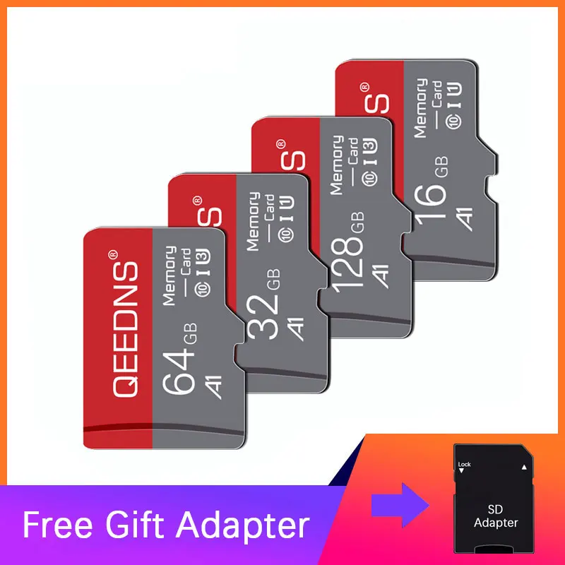 

V10 256GB Micro TF SD Card Class 10 8GB 16GB 32GB A1 Memory Card U3 64Gb 128GB 512GB USB flash Mini SD Card For driving recorder