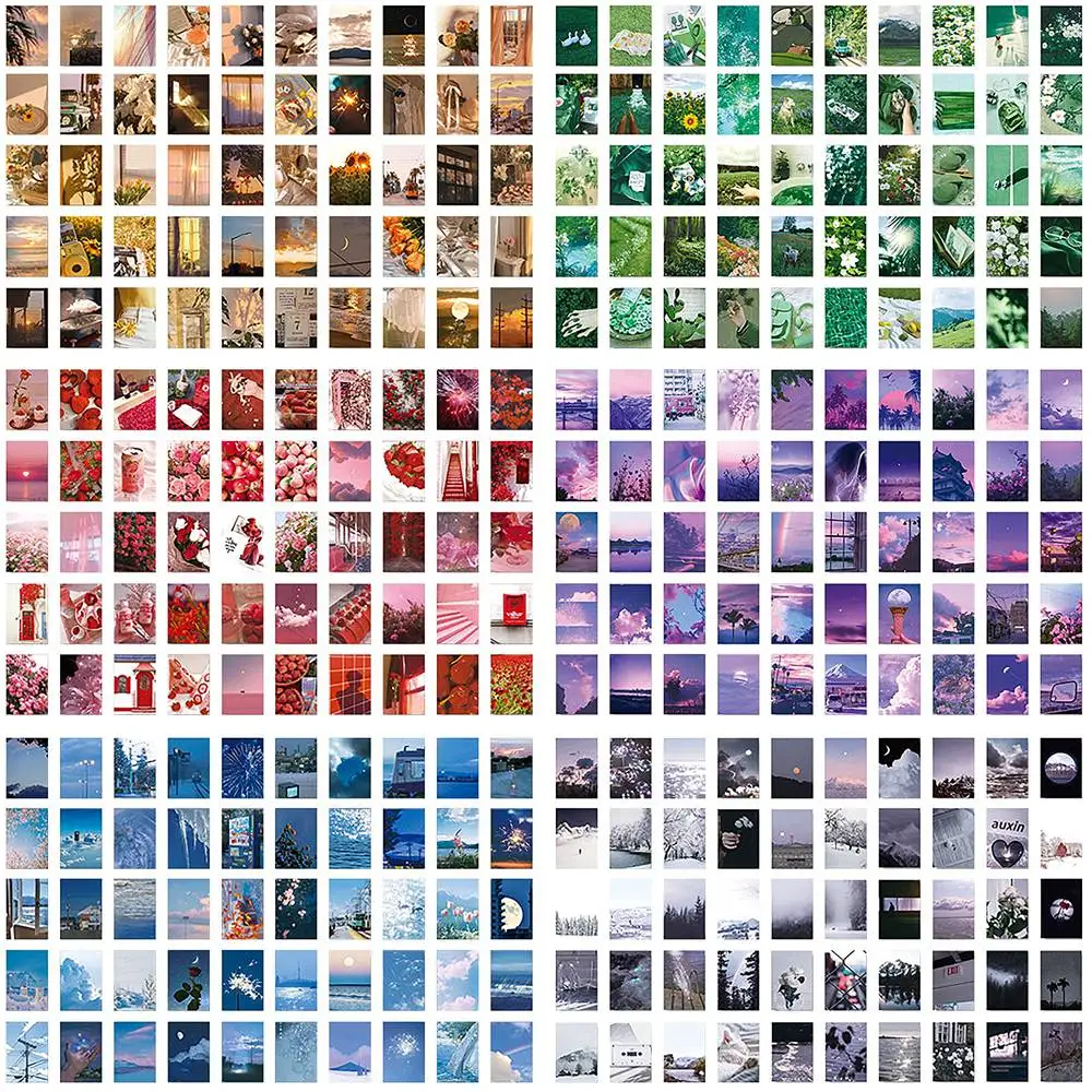 300 Stuks Washi Papier Sticker Set Dagelijkse Landschapsleven Spullen Reizen Kawaii Stickers Vintage Esthetische Stickers Voor Diy Album