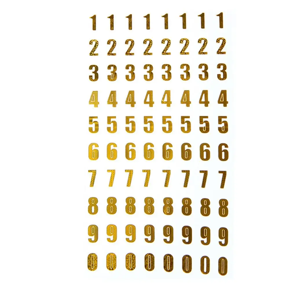 

3 Sheets Alphanumeric Stickers Durable Eco Friendly Non Toxic Easy Apply Remove Reuse Vinyl Scrapbooking Decorative