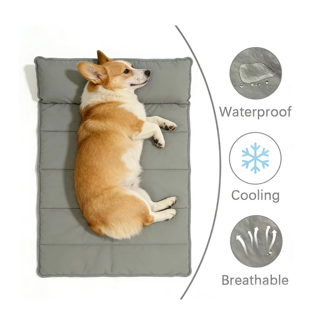 Alfombra refrescante de verano para perros e impermeable - imagen 2