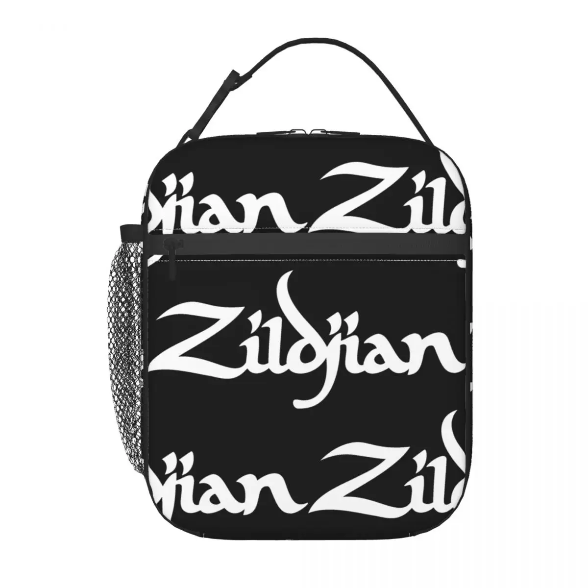 Zildjian bolsa de almuerzo aislada con logotipo, bolso de mano para alimentos