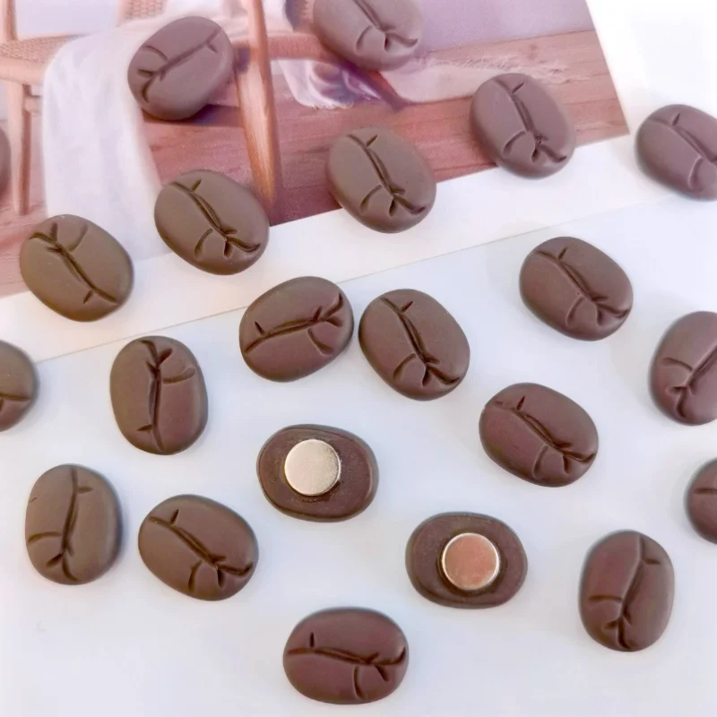 Coffee Fridge Magnets, Magnetic Thumbtacks for Whiteboard, Decorative Magnets Personalized Fridge Magnet Locker Cabinet