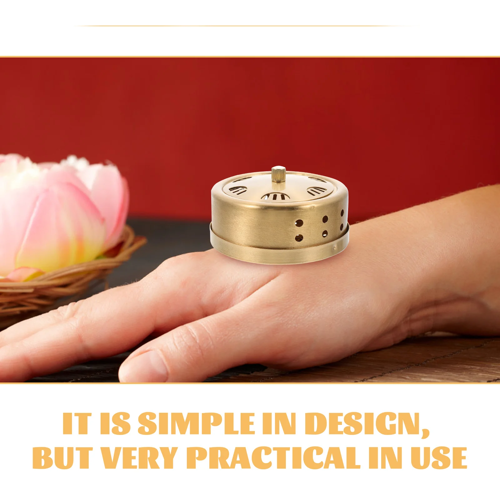 

Бездымная коробка для прижигания, медный материал, регулируемый ветер, простая в использовании игла для моксы, несколько деталей тела, домашний массажный магазин, практичный