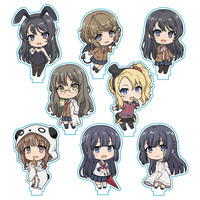 Anime Store Shoko Makinohara Nodoka Toyohama Rio Tomoe HD Characters Acrylic Keychain&Stand Pendant Fans Gifts About 6cm&10cm