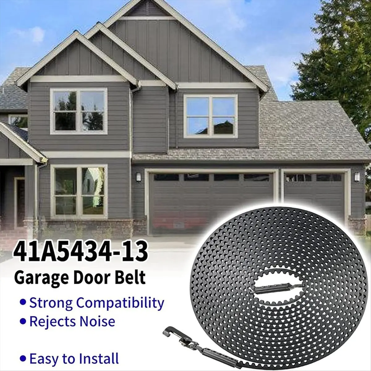 HITL Drive Belt 41A5434-13A for 8ft Garage Door Opener Belt Assembly, Fits 41A5434-13,041A5434-13