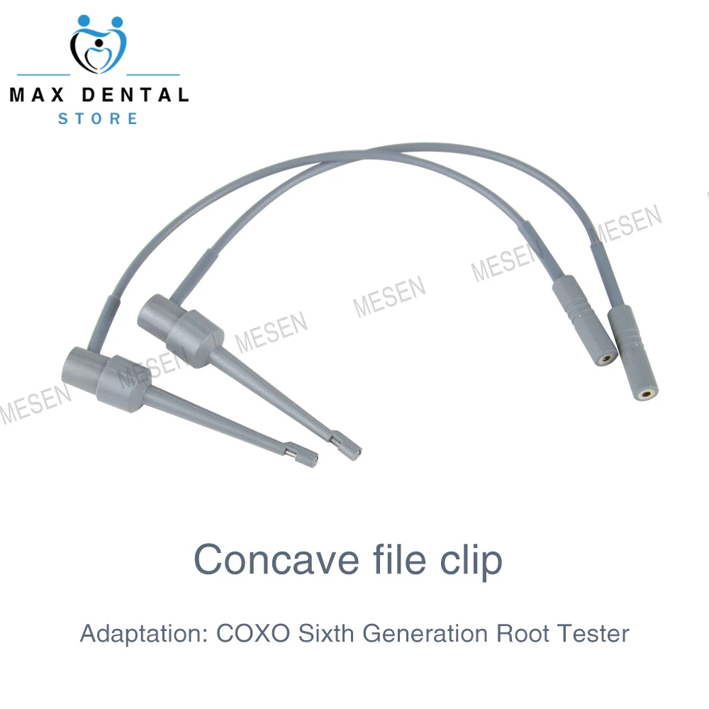 Dental Endodontic treatment Morita Apex Locator Root Canal Finder cable measuring wire probe needle cord lip clips file holders