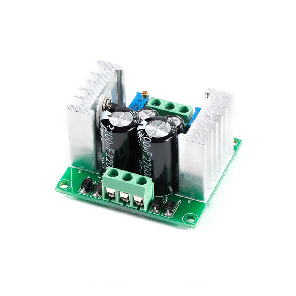 

LM317 Positive Negative Rectifier Filter Board AC-DC Adjustable Converter Front-stage OP Amplifier Regulator Power Supply Module