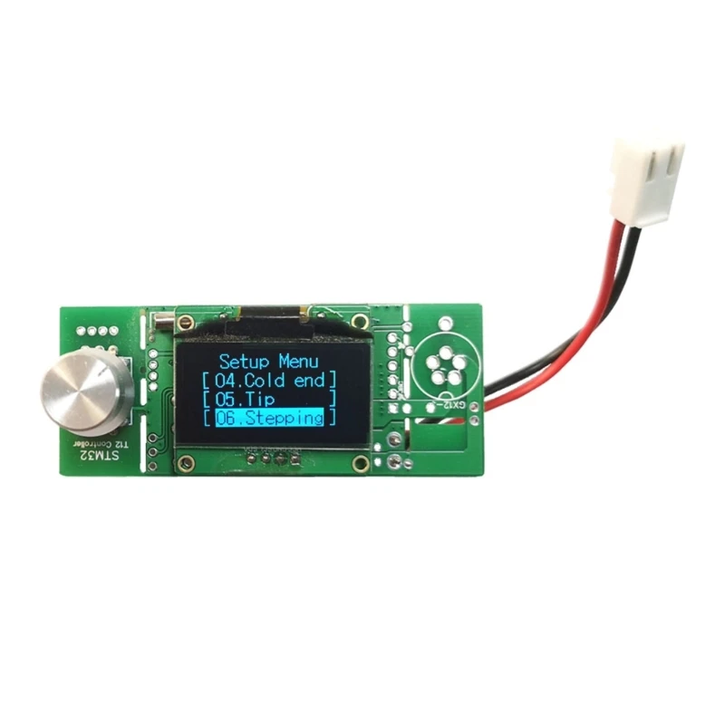 Tablero de Control de soldadura de consola de soldadura, pantalla grande mejorada, T12, bricolaje, STM32 OLED 2,1 S, para mantenimiento de ordenador y teléfono