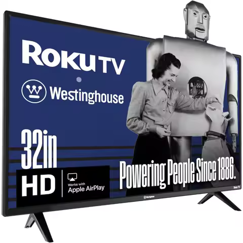 Westinghouse Roku TV - 32 Inch Smart TV, HD Television with Wi-Fi Connectivity and Mobile App, Flat Screen