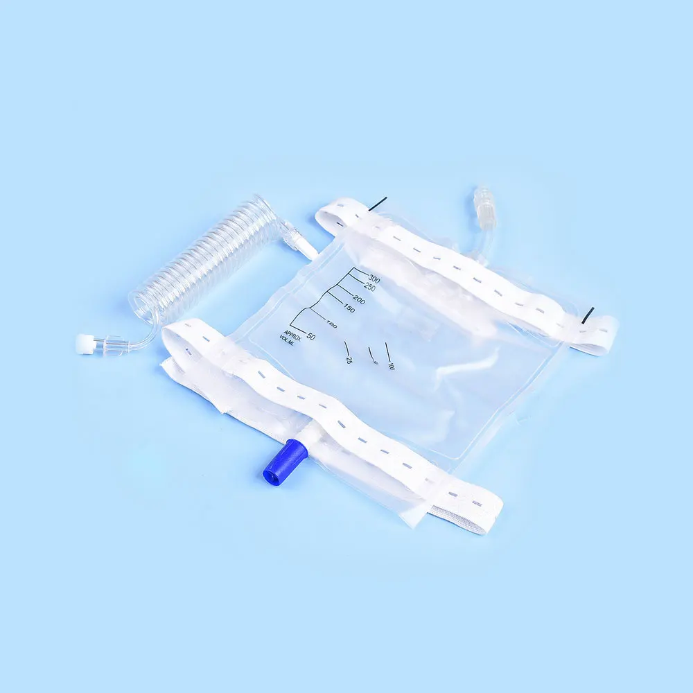 5/10PCS Pet Cat Dog Animals Urine Collection Drainage Bag 150ml 300ml Luer Lock With Extension Tube And Hanging Straps Tools