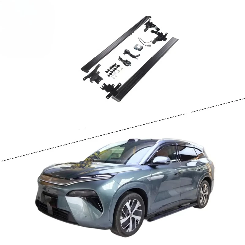 

Высококачественные алюминиевые автозапчасти, электрические боковые педали, автоматические выдвижные подножки для силовых шагов для BYD Tang L