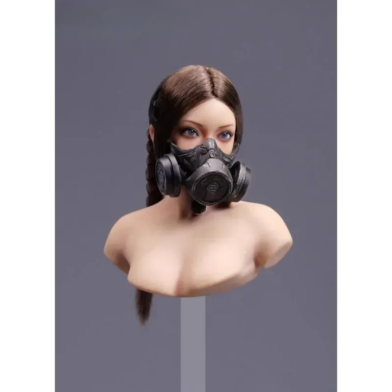 VSTOYS 24XG99 1/6 スケール男性/女性ガスマスクモデル兵士シーン小道具 12 インチおもちゃフィギュアボディアクセサリー人形