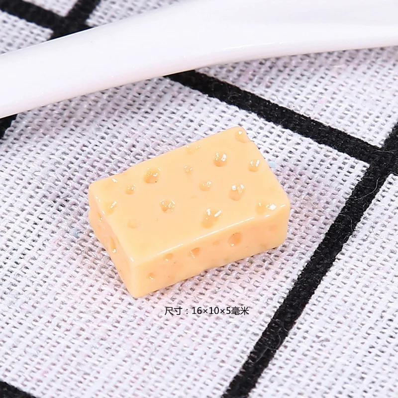 10 قطعة أجبان صغيرة ل 1/12 مقياس دمية محاكاة مصغرة المطبخ الغذاء دمية اللعب التظاهر اللعب #5